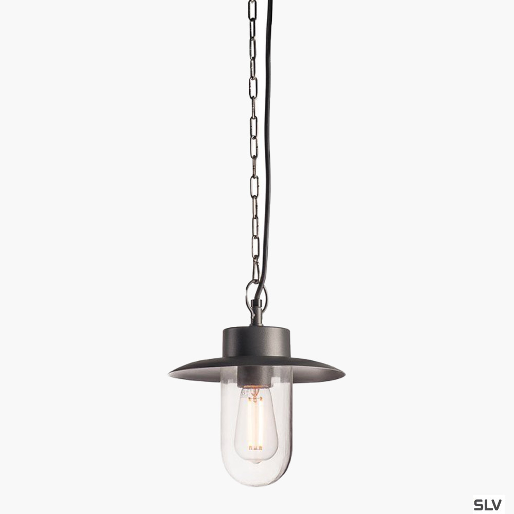 Laterne als Deckenleuchte für Terrasse und Balkon