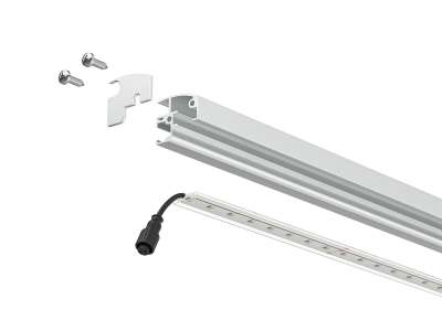Neuheit LED-Beleuchtung für Gabionen & Stabmattenzäune