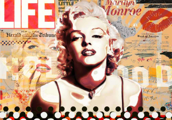 Pop Art: Special Edition Marilyn Monroe 100x70