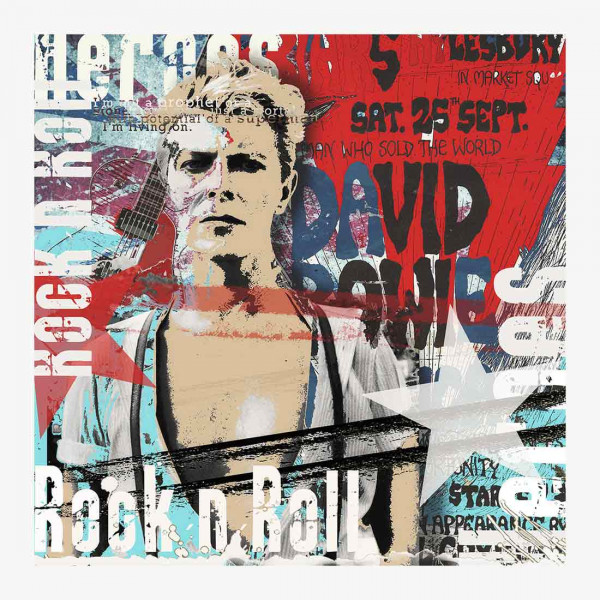 Pop Art: Heroe Bowie 100x100