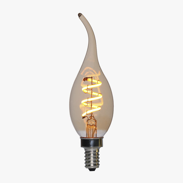 LED Lampe Filament D35 E14 Amber