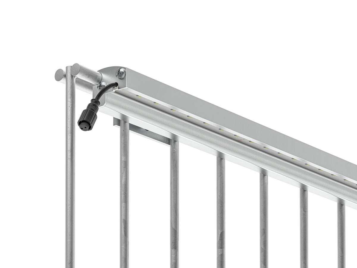Neuheit LED-Leiste für Gabionen & Stabmattenzäune