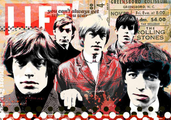 Pop Art: Special Edition Rolling Stones 100x70