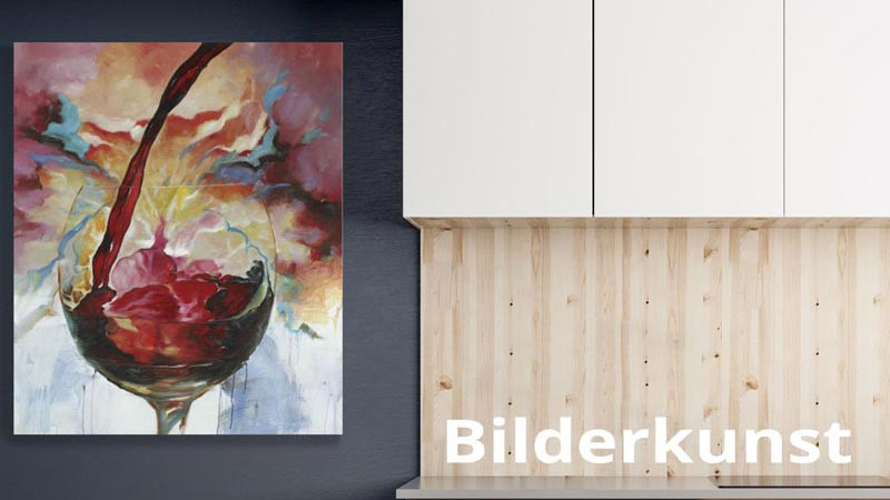 Acrylbilder und Ölbilder