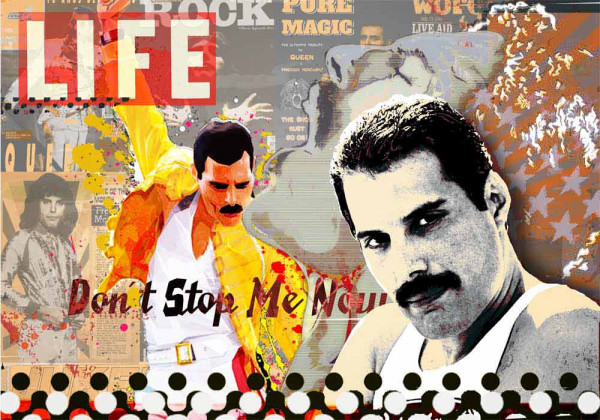 Pop Art: Special Edition Freddie Mercury 100x70