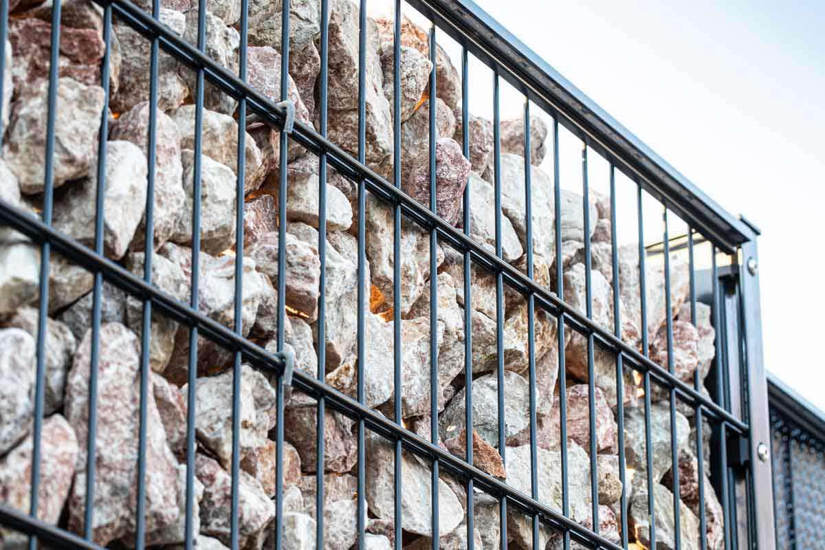 Neuheit LED-Leiste für Gabionen & Stabmattenzäune