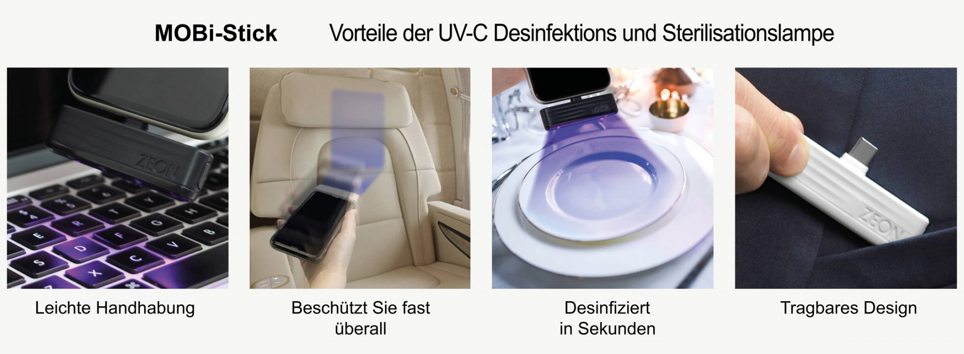 UVC Licht für Desinfektion